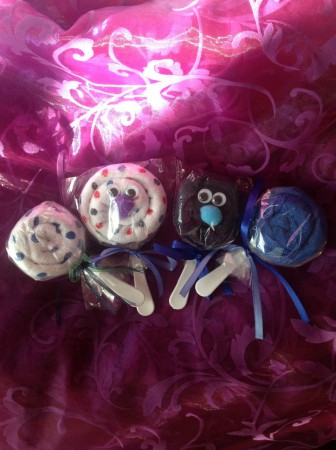 1 monddoekje op een lepel 